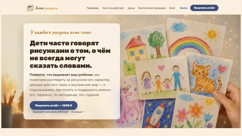 Сайт «Голос рисунка»